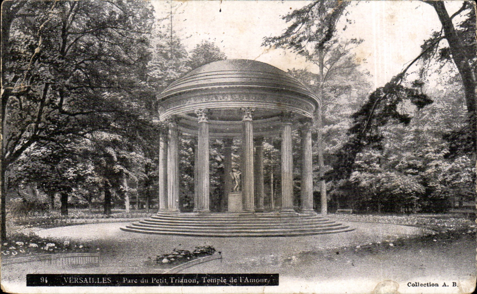 Versailles - Parc du Petit Trianon, Temple de l'Amour — Collection A. B.