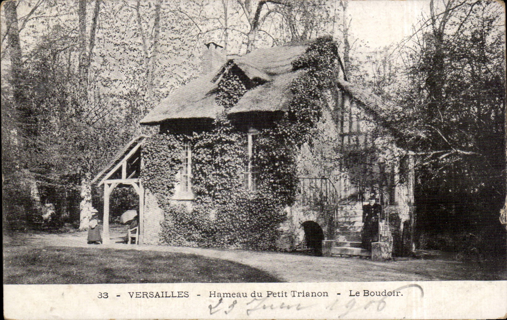 CPA Versailles Hameau du petit Trianon