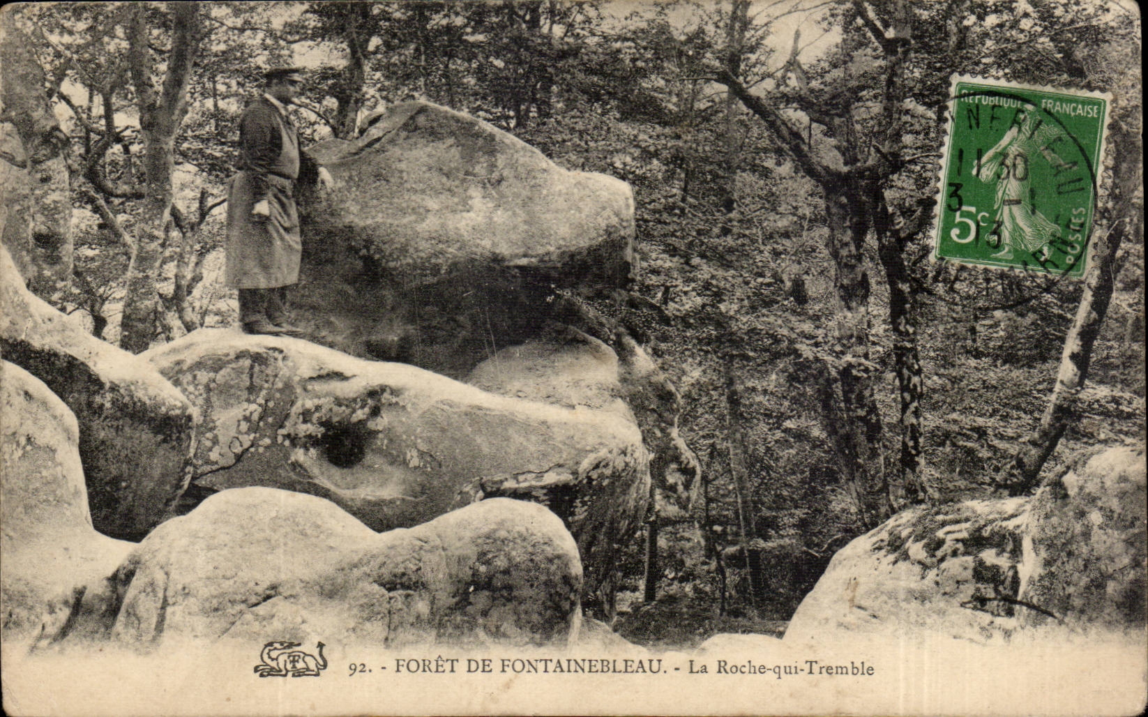 Foresta di Fontainebleau — La Roche-qui-Tremble — NFP 92