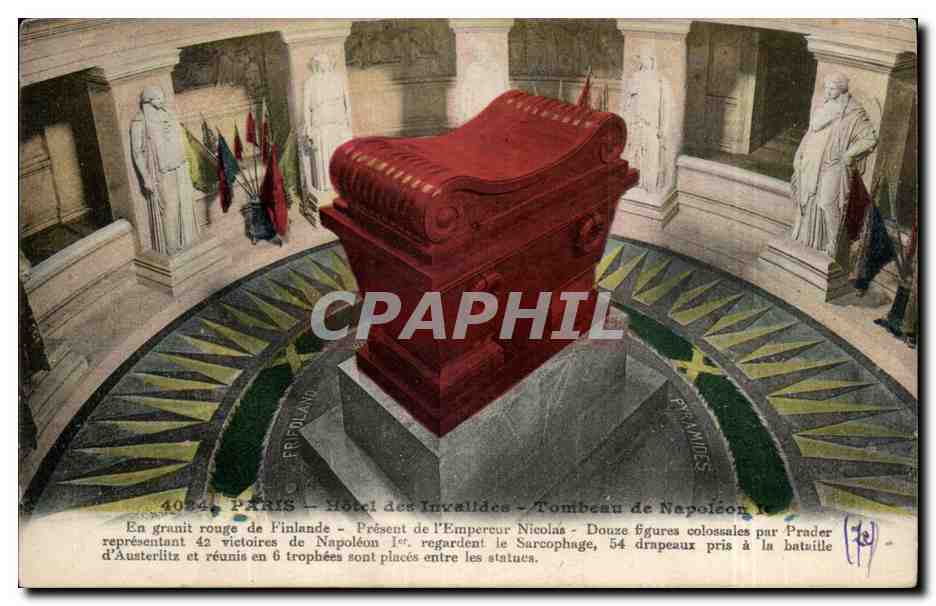 CPA Paris Les Invalides Tombeau de Napoleon 1er