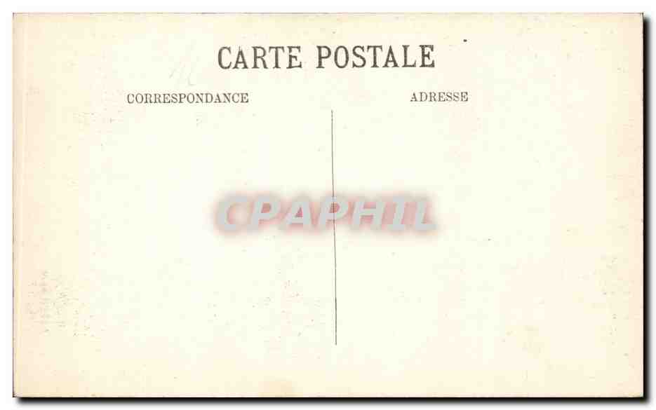 CPA Reims avant le bombardement Arc boutants de la cathedrale — Verso