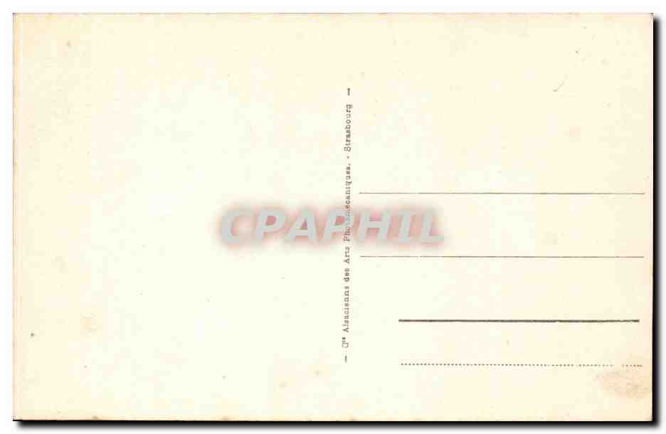 CPA Versailles La table de la signature de la paix (28 juin 1919) — Verso