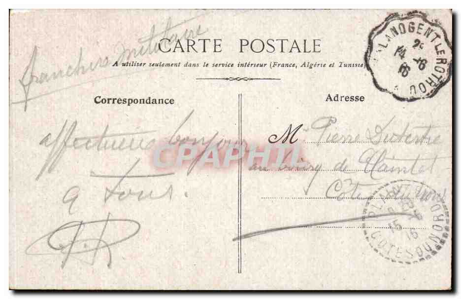 Versailles — Parterre du Nord — éditeur non identifié — Verso