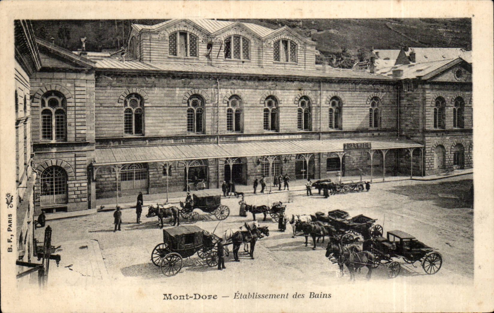 Mont-Dore — Établissement des Bains — B.F. Paris