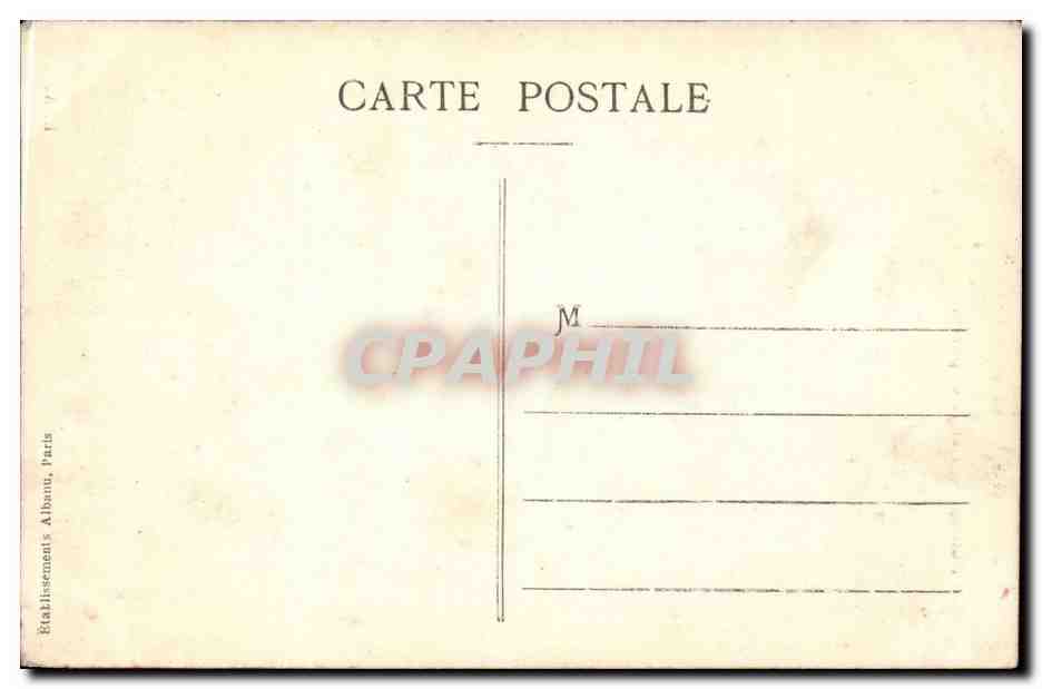 CPA Le Monts Dore Hotel des sapins Le funiculaire et le capucin — Verso