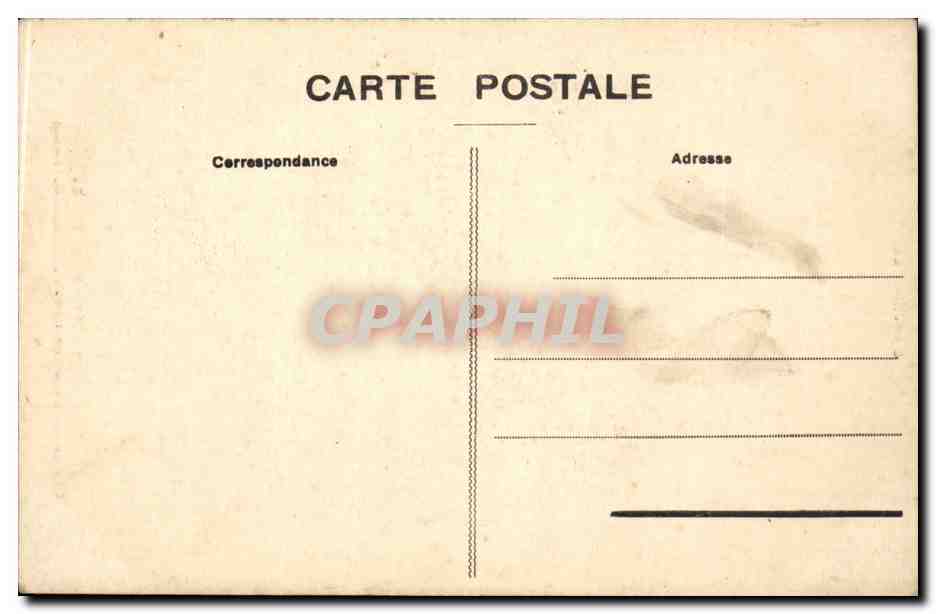CPA Mont Dore Galeries des bains romains de l'etablissement thermal — Verso