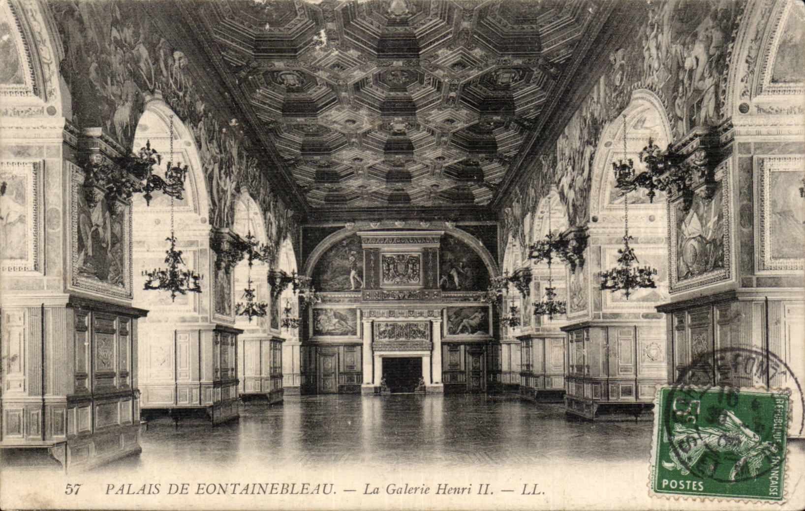Paleis van Fontainebleau — De Galerij van Hendrik II — LL. — n°57