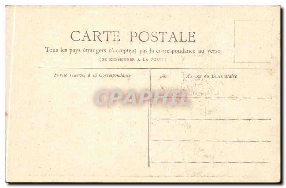 Paris - 7 - Petit Journal - Les Invalides - CPA  — Rückseite