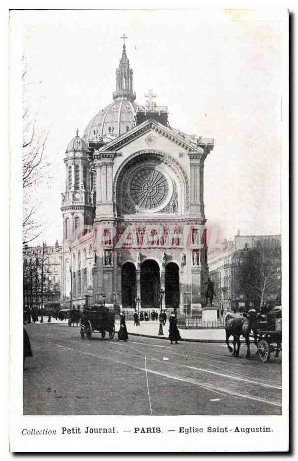 Paris - 8 - Petit Journal - Saint Augustin - CPA 