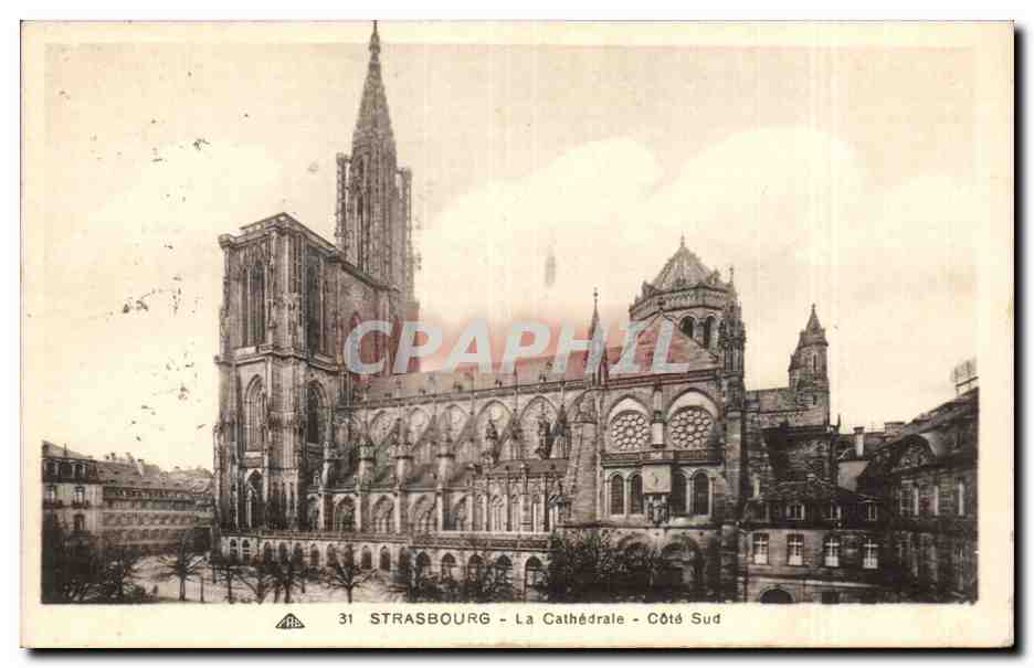 Strasbourg - Strassburg - La Cathedrale - CPA 