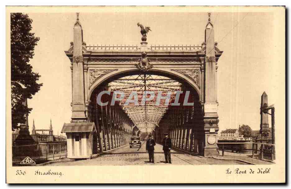 Strasbourg - Strassburg - Le Pont de Kehl - CPA 