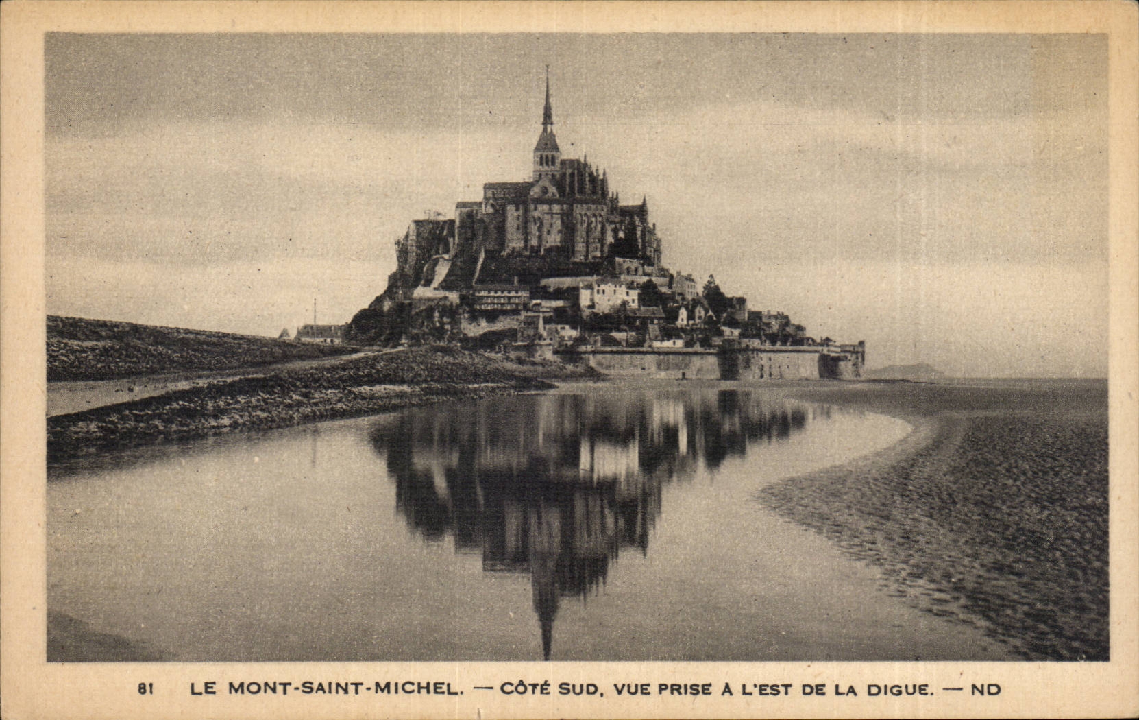 Le Mont Saint Michel - Cote Sud - CPA 
