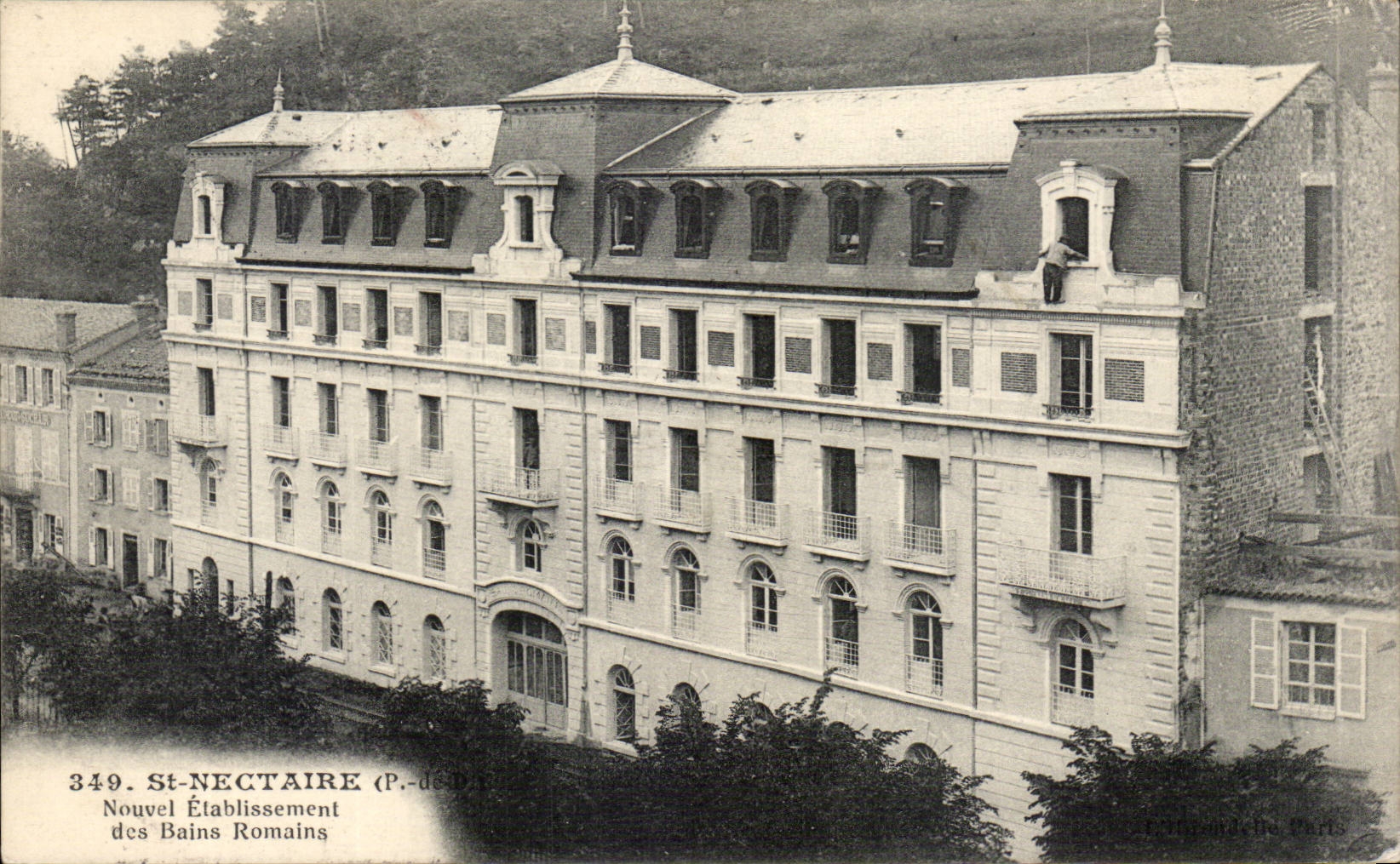 St-Nectaire (P.-de-D.) — Neues Establishment der römischen Bäder — Verlag: L'Édition de Paris