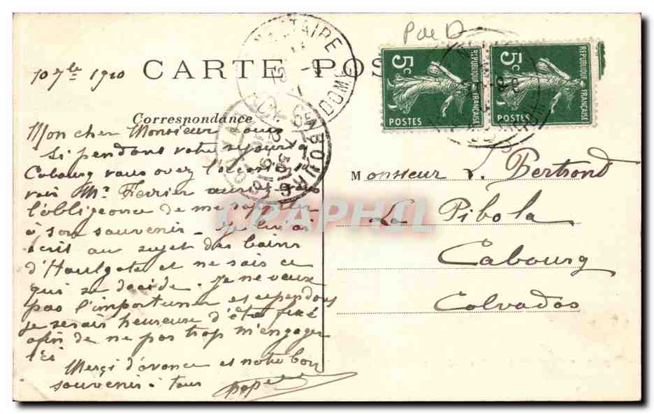 St-Nectaire (P.-de-D.) — Neues Establishment der römischen Bäder — Verlag: L'Édition de Paris — Rückseite