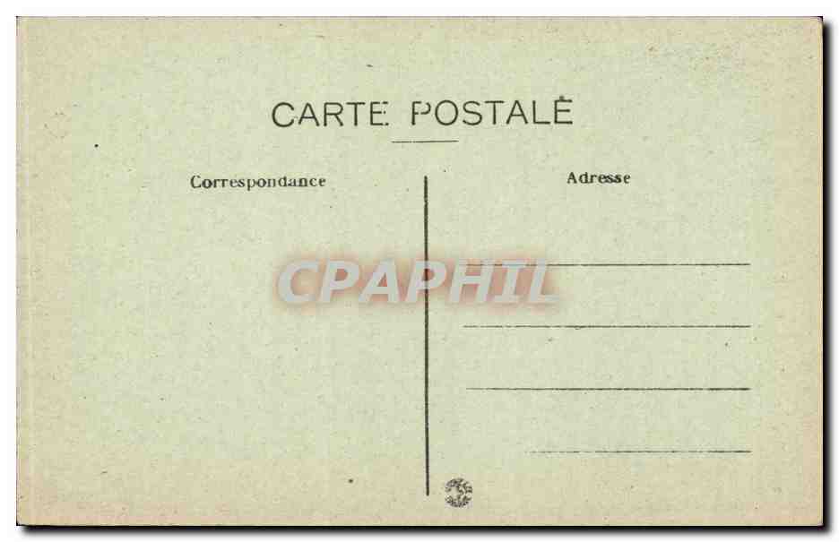 Saint Nectaire - Cascade des Granges CPA  — Verso