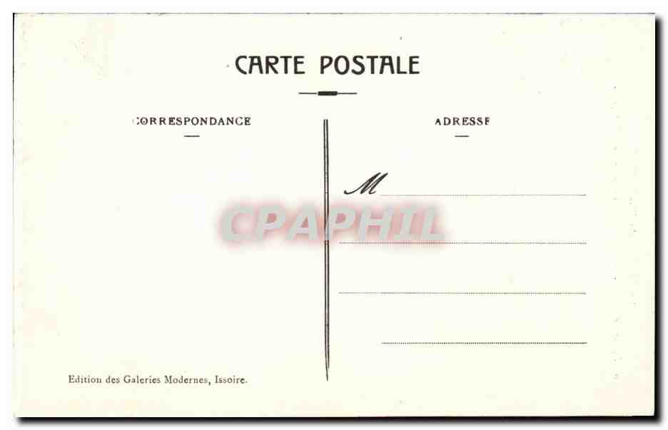 Saint Nectaire - L'Eglise CPA  — Rückseite