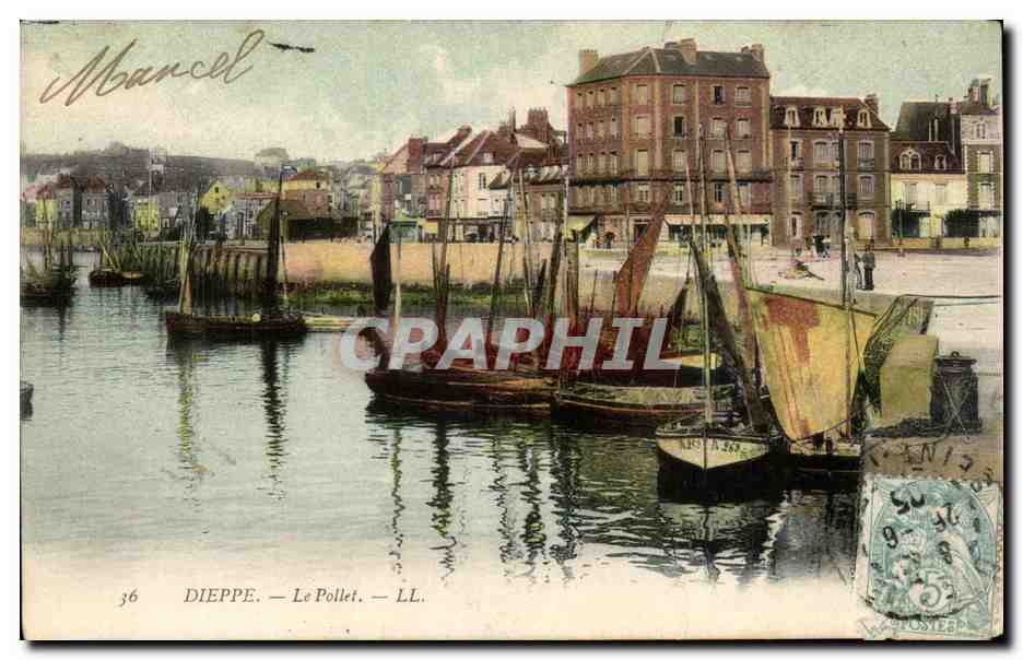 Dieppe - Le Pollet CPA 