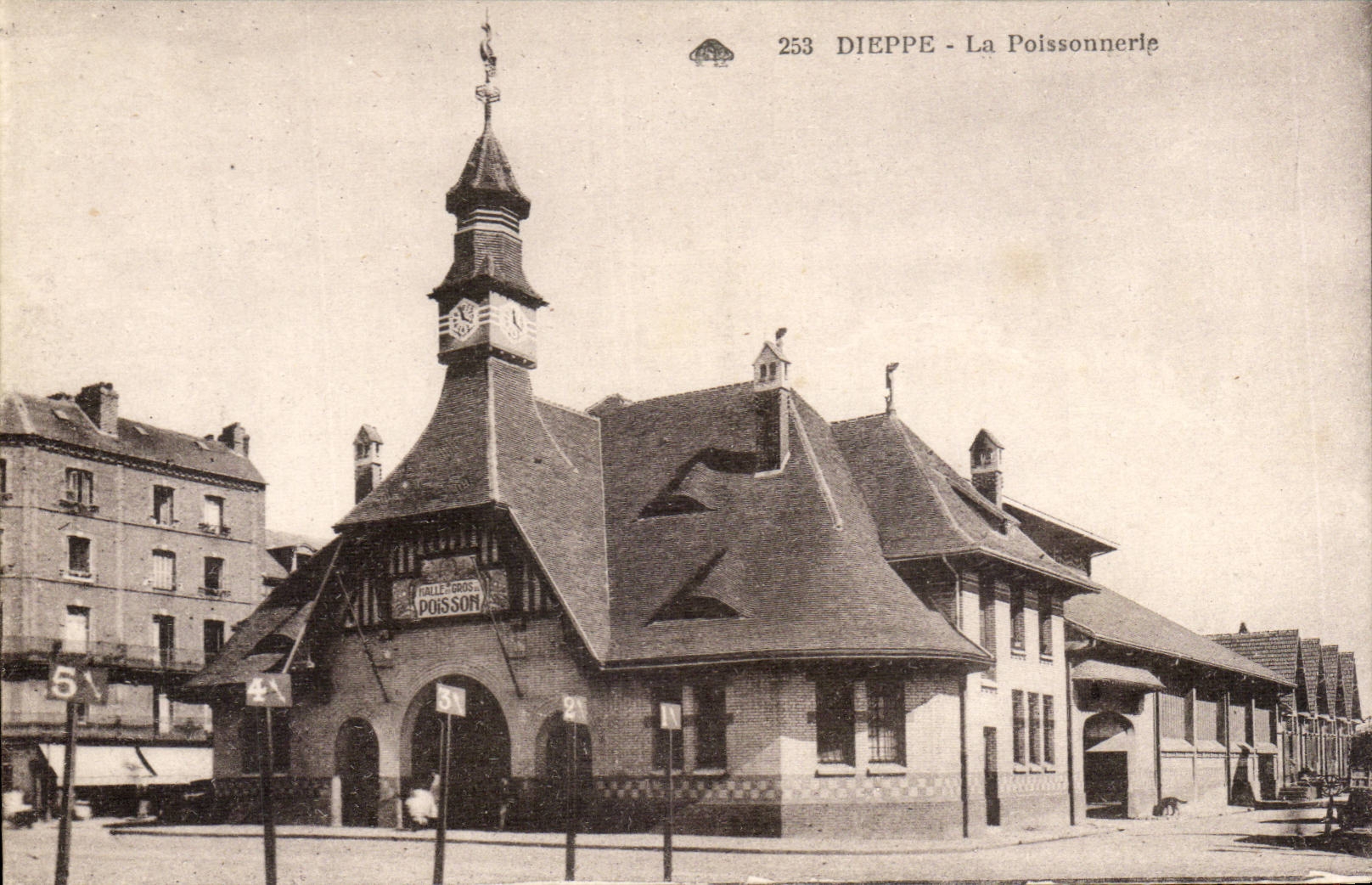 Dieppe - La Poissonnerie CPA 