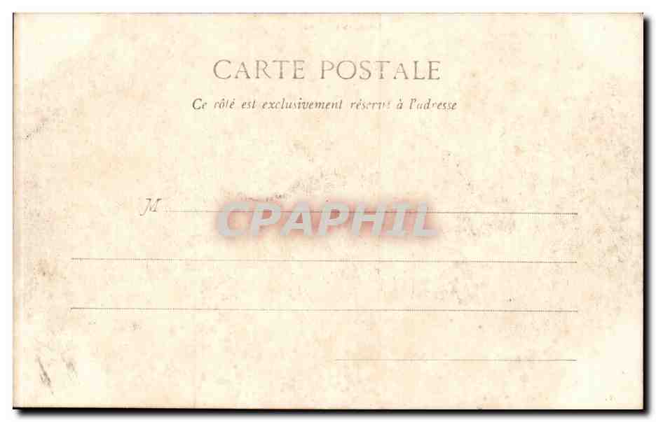 Dieppe - Vue Generale CPA  — Verso