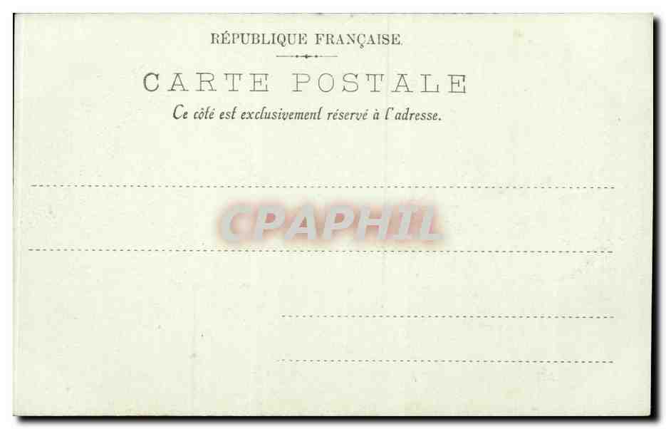 Dieppe - Vue Generale prise de l'Eglise Saint Jacques CPA  — Rückseite