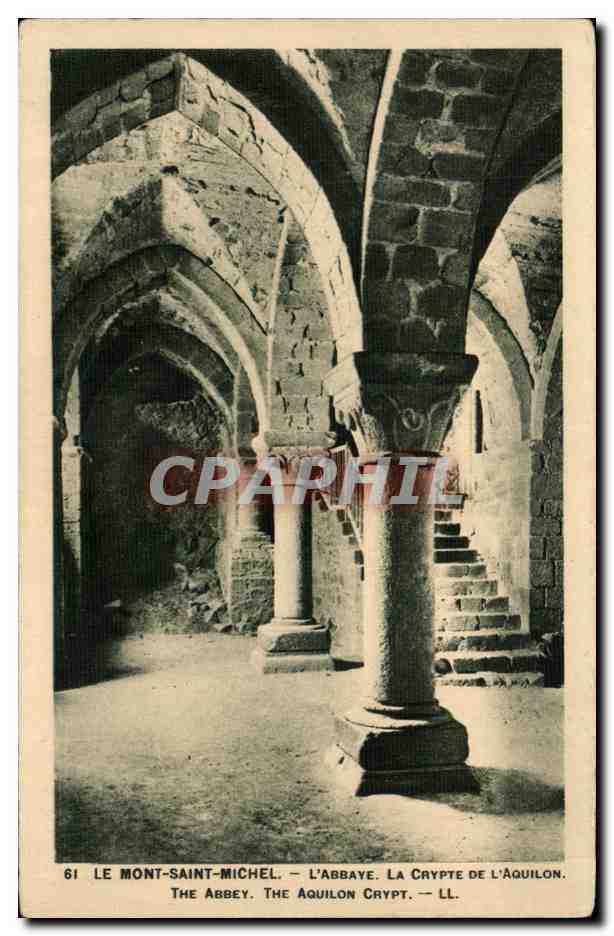 Le Mont Saint Michel - L'Abbaye - CPA 