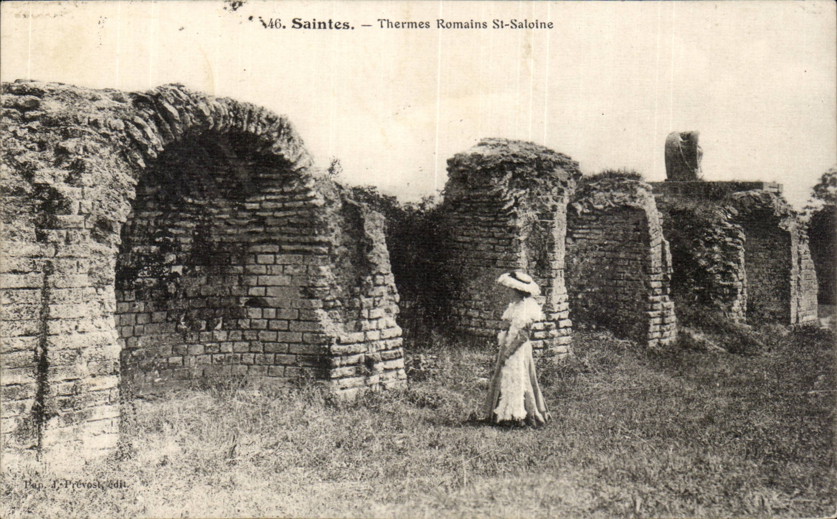Saintes - Thermes Romaines St Saloine - CPA 
