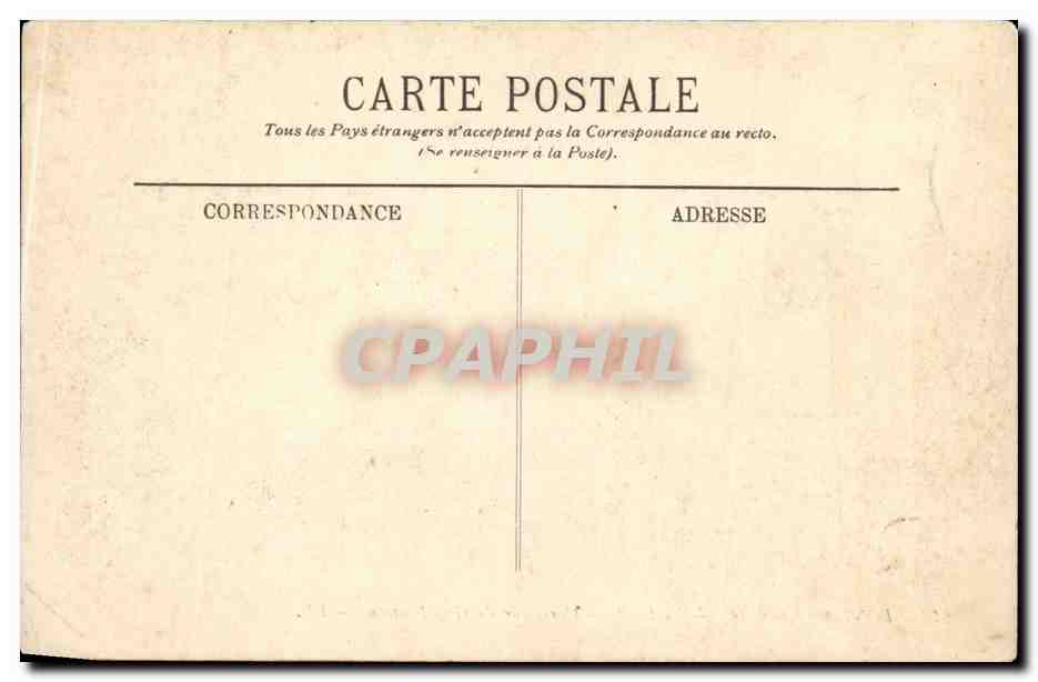 Fontainebleau — La Forêt — Carrefour du Gros Fouteau — LL. — Achterkant