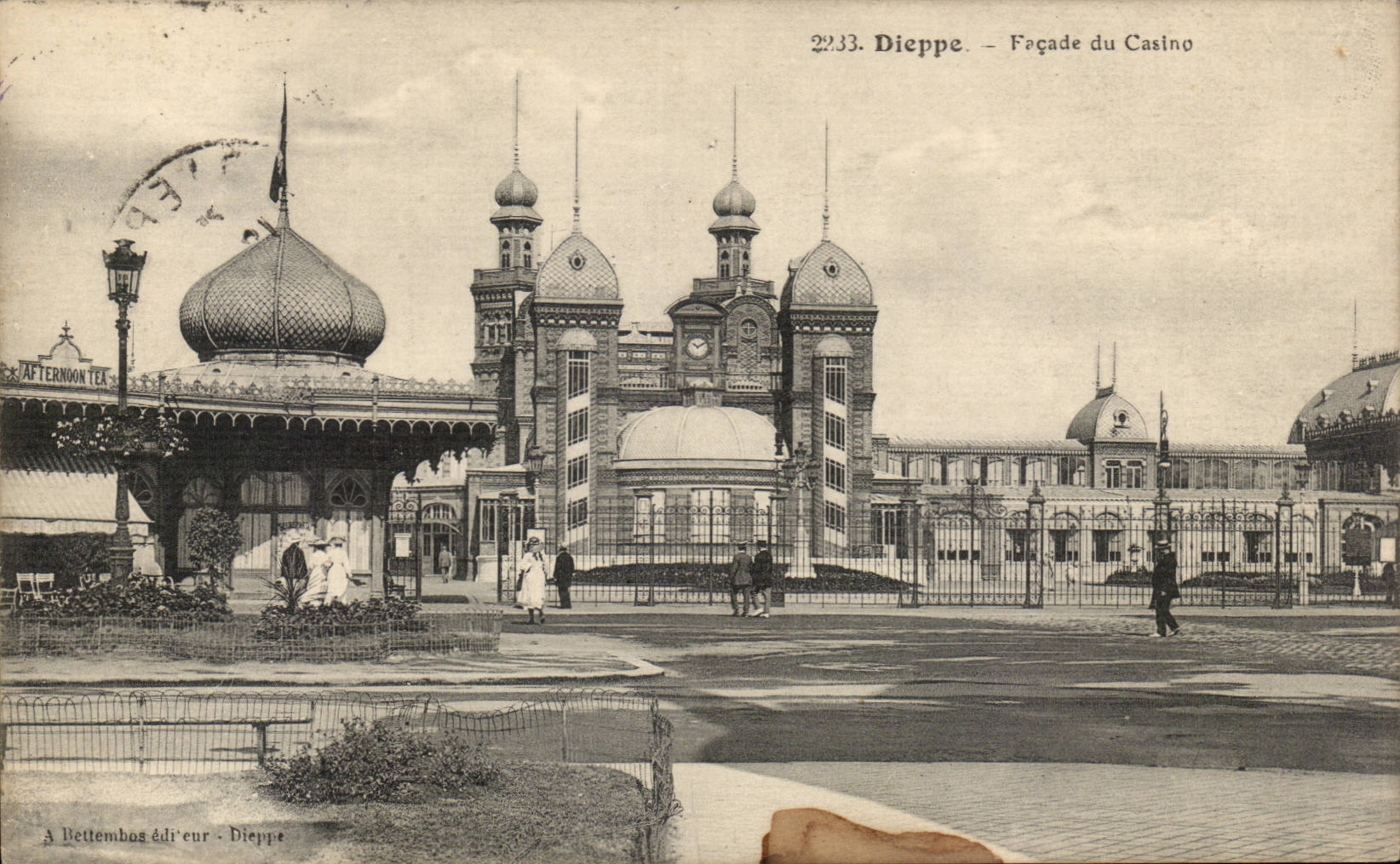 CPA Dieppe Facade du casino