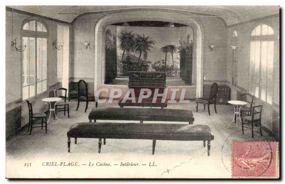 CPA Criel Plage Le casino La plage