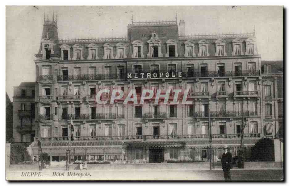 CPA Dieppe Hotel Metropole