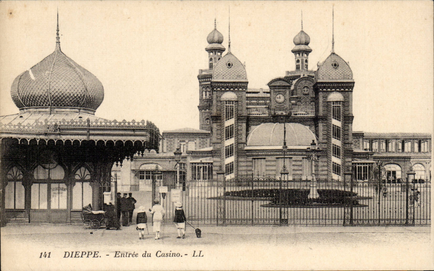 CPA Dieppe Entree du casino