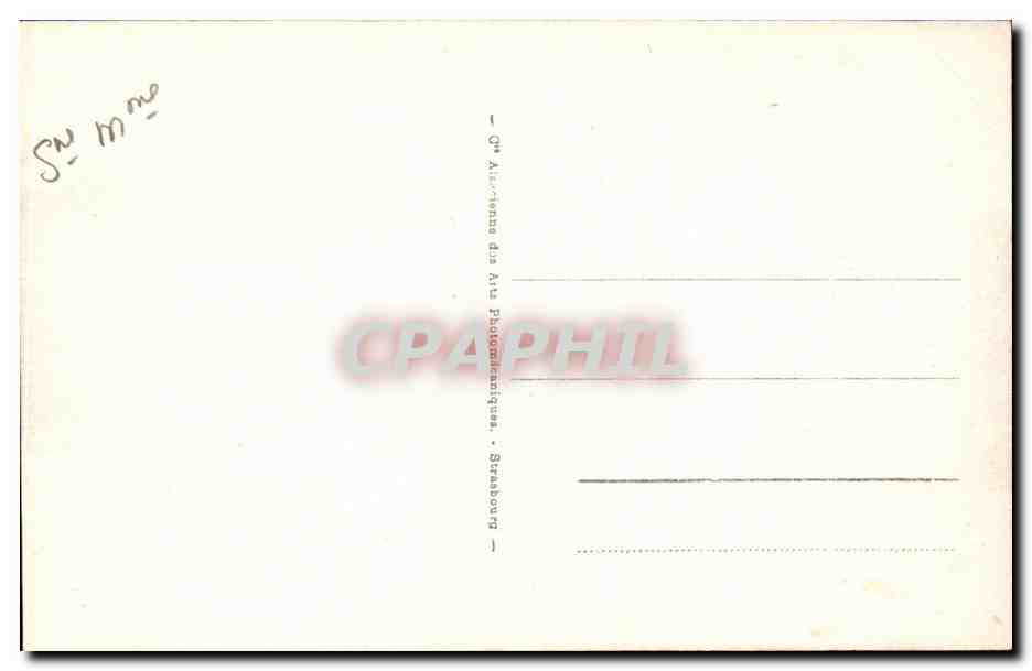 CPA Dieppe Galeries du casino et vieux chateau — Rückseite