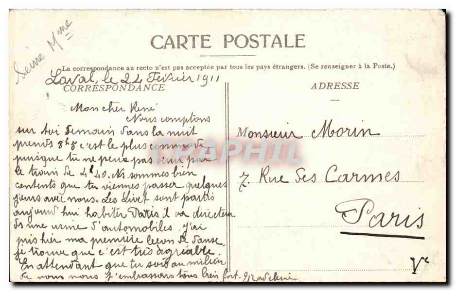 CPA Dieppe Le casino — Rückseite