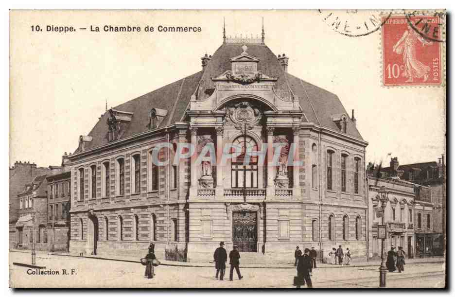 CPA Dieppe La chambre de commerce