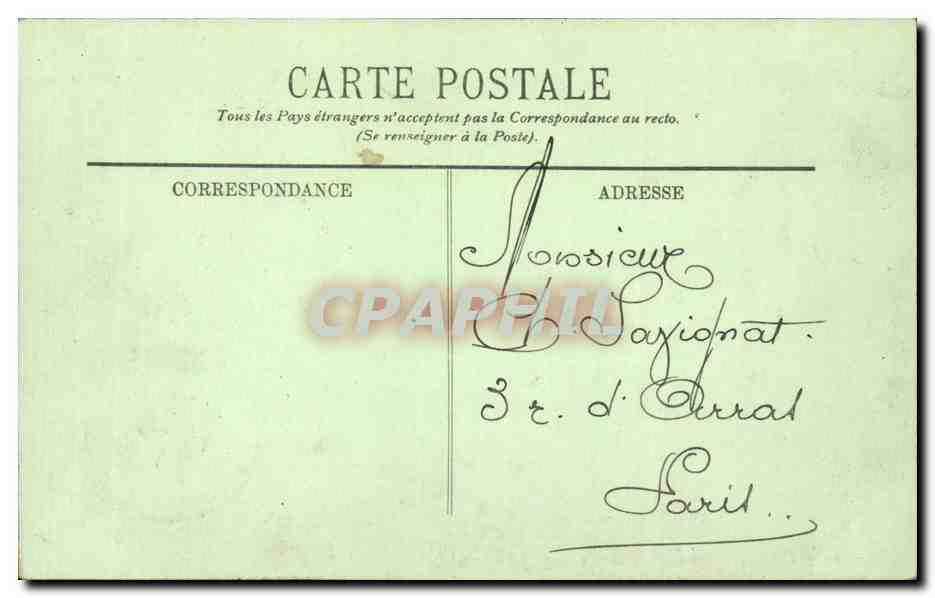 CPA Dieppe Enfants jouant a maree basse — Verso