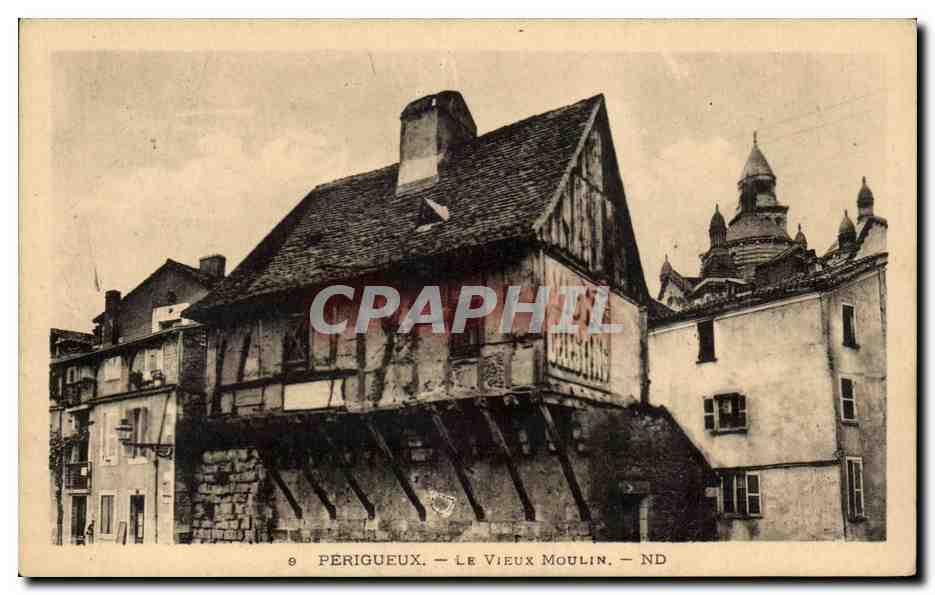 CPA Perigueux Le vieux moulin