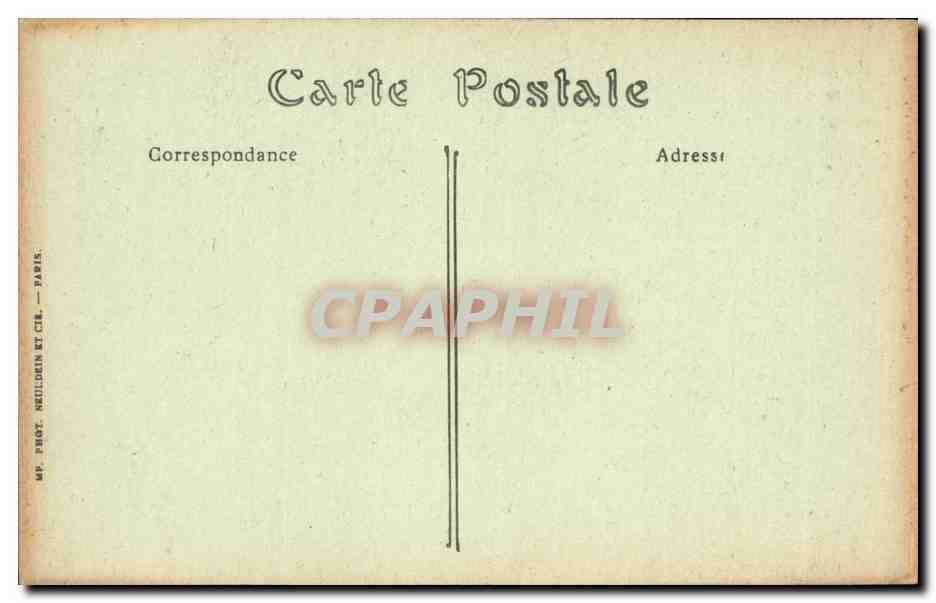 CPA Reims Cathedrale Bras nord du transept pignon etat apres bombardement — Verso