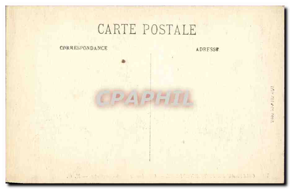 Castello di Fontainebleau — Camera di Marie-Antoinette — N. G. — n° 76 — Verso