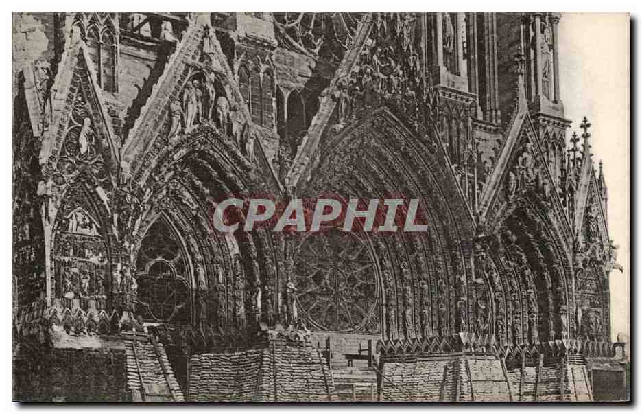Reims — Portail de la Cathédrale — COLOR PARIS n°3012