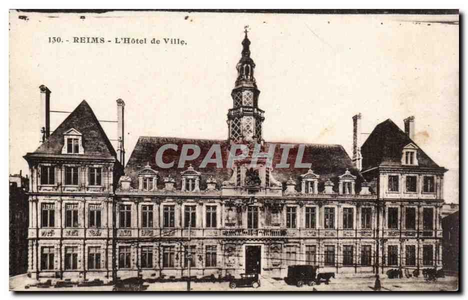 Reims - Das Rathaus, Verlag Quentinat, Nr. 130