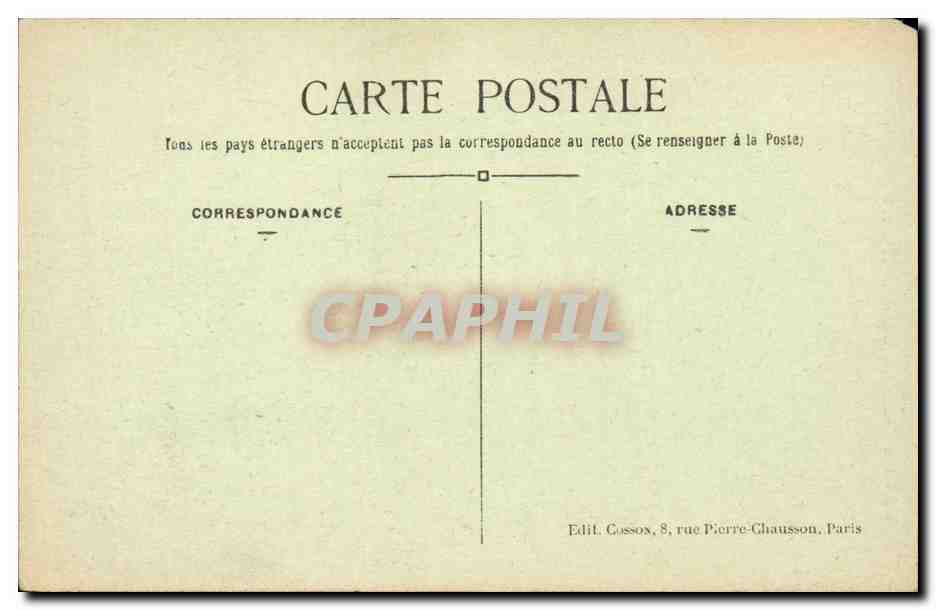CPA Paris La colonne de Juillet Place de la Bastille — Rückseite