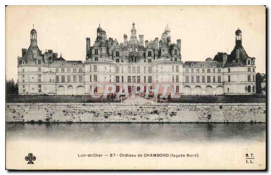 CPA Chateau de Chambord