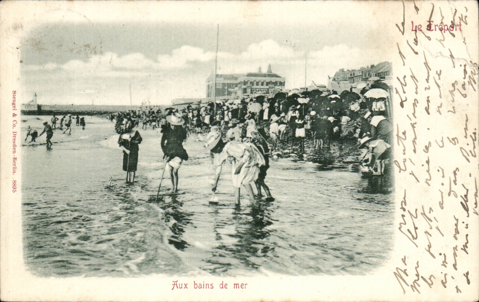 CPA Le Treport Aux bains de mer