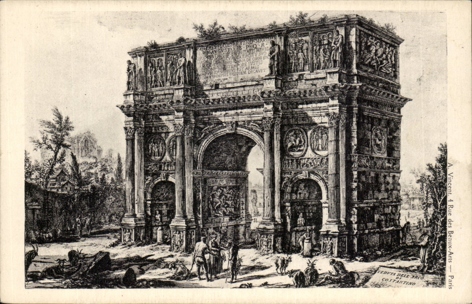 CPA Arc de triomphe