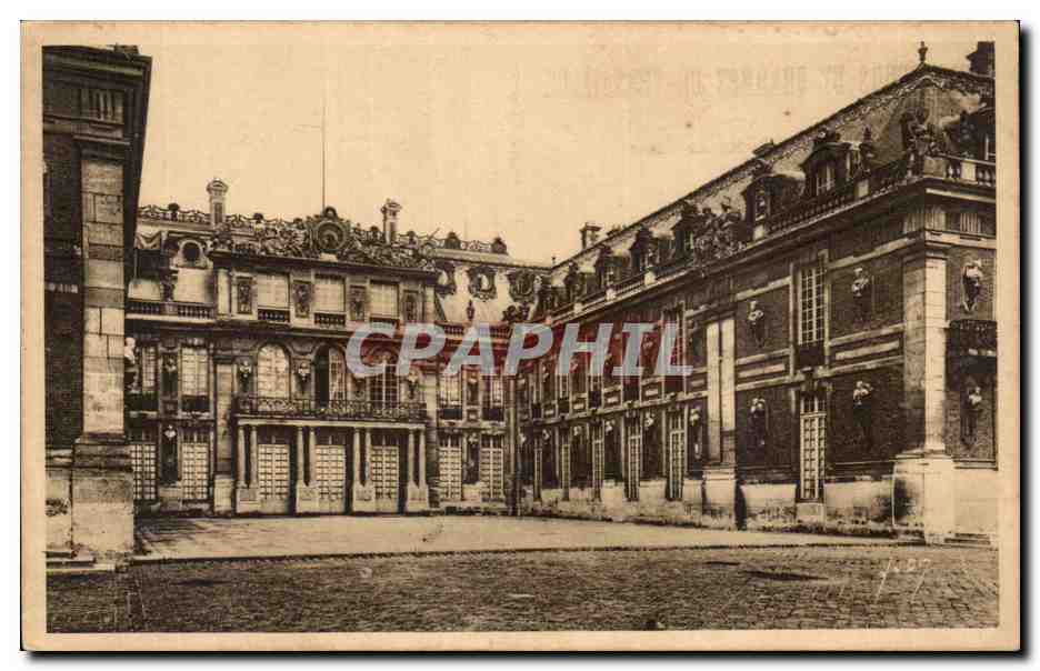 La Cour de Marbre du Palais — Versailles — Éditions d'Art Wycht, Paris