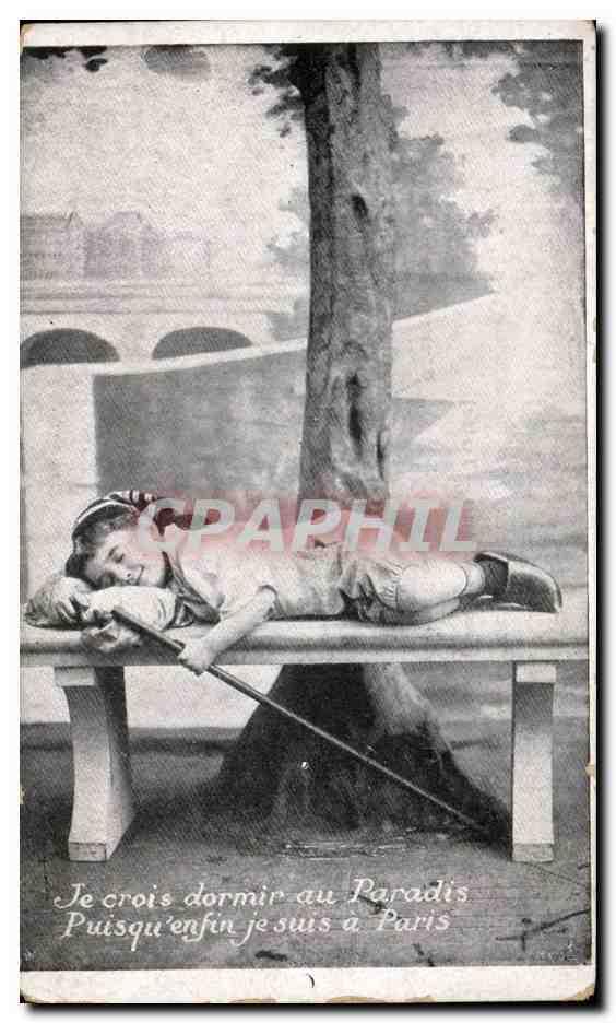 CPA FAntaisie Enfant Paradis