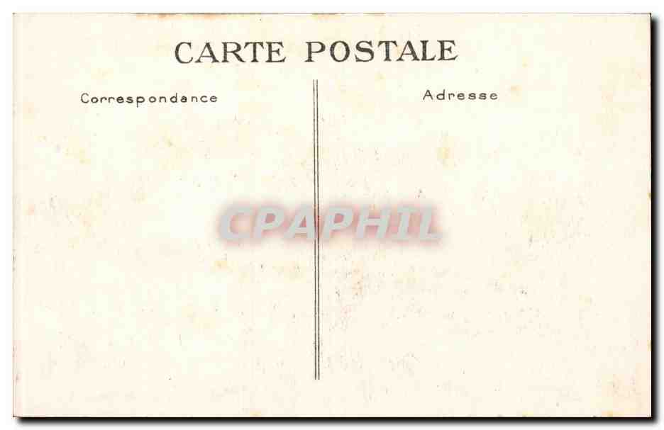 CPA Le Havre La jetee a l'heure de la maree — Rückseite