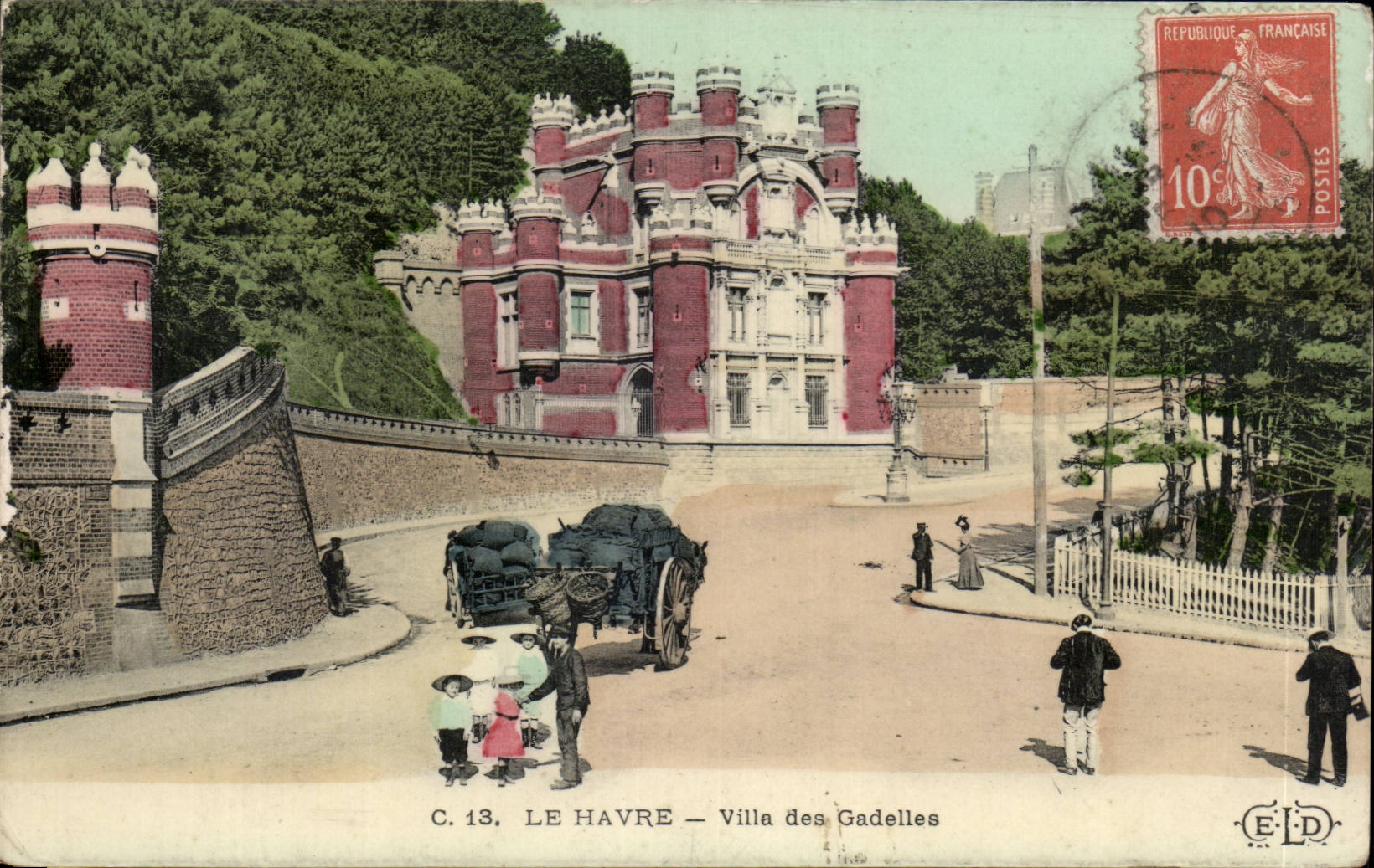 CPA Le Havre Villa des Gadelles