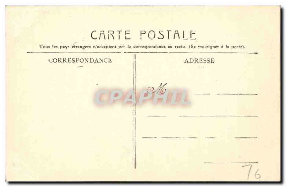 CPA Le Havre Ste Adresse Plgae Vue generale — Rückseite