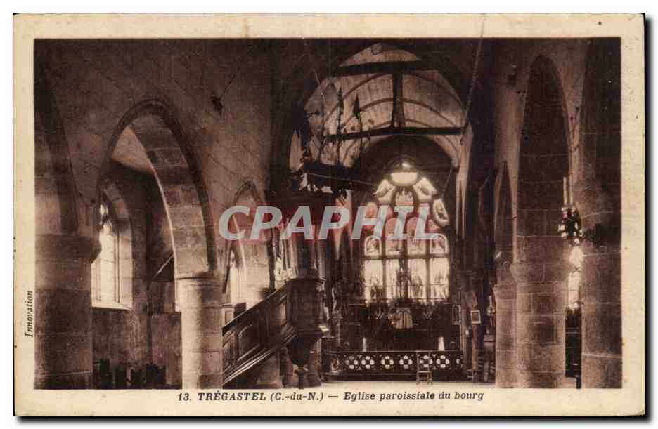 Trégastel (C.-du-N.) — Église paroissiale du bourg — Innovation